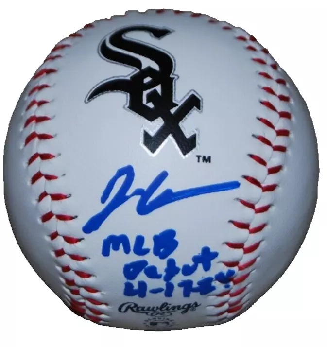 JONATHAN CANNON signed (CHICAGO WHITE SOX) MLB logo baseball BECKETT BR67690