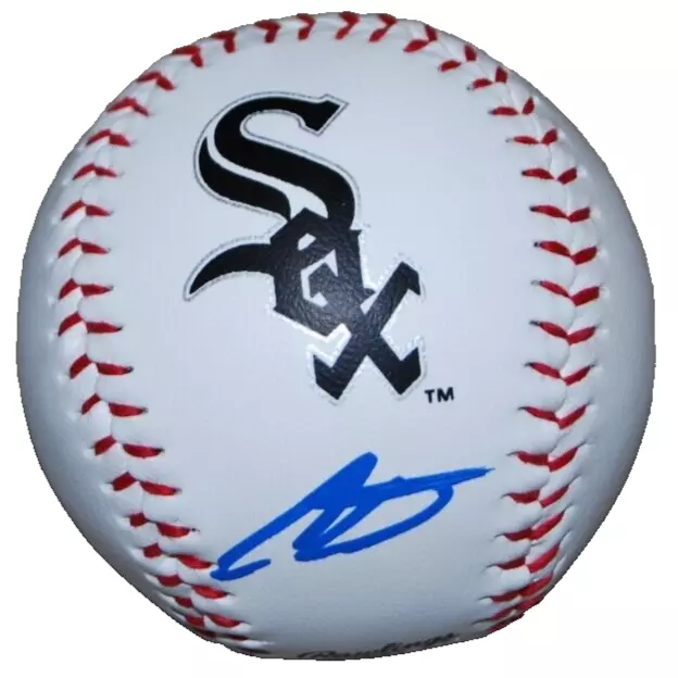 COLSON MONTGOMERY signed (CHICAGO WHITE SOX) MLB logo baseball BECKETT BR67635