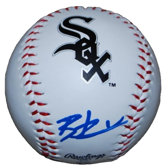 BRYAN RAMOS signed (CHICAGO WHITE SOX) MLB logo baseball BECKETT BR67669