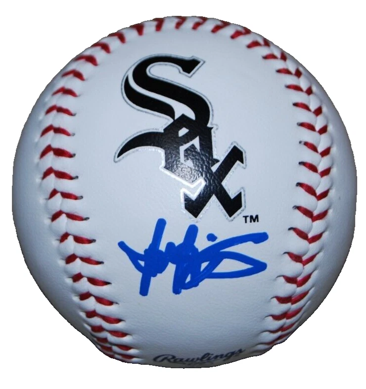 HAROLD BAINES signed (CHICAGO WHITE SOX) MLB logo baseball BECKETT BR67665
