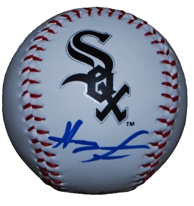 HAGEN SMITH signed (CHICAGO WHITE SOX) MLB logo baseball BECKETT BR63149