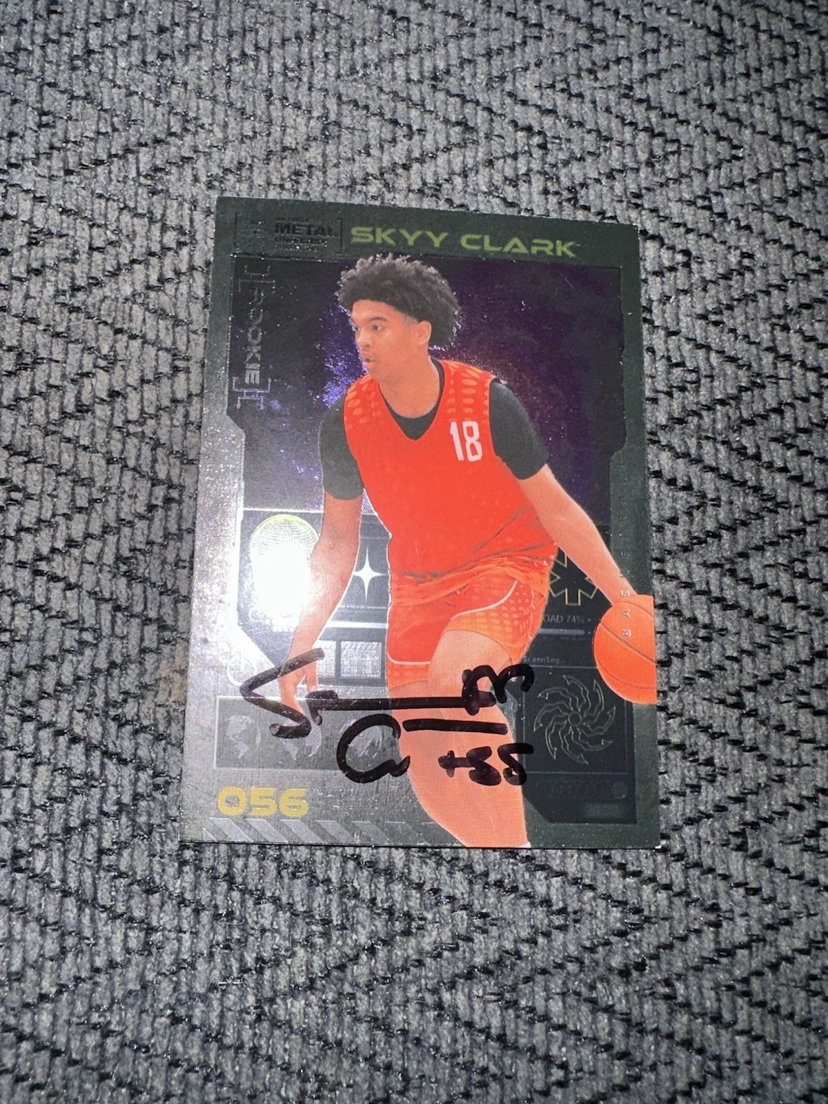 Skyy Clark Signed In Person Trading Card Autographed Rookie RC UCLA Illinois