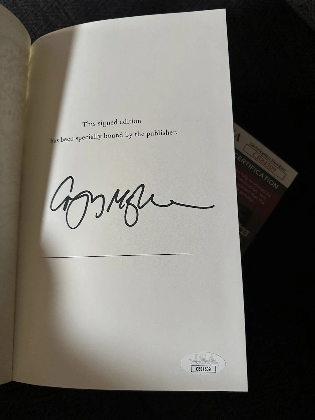 Gregory Maguire SIGNED Wicked Book Hardcover JSA Authenticated COA