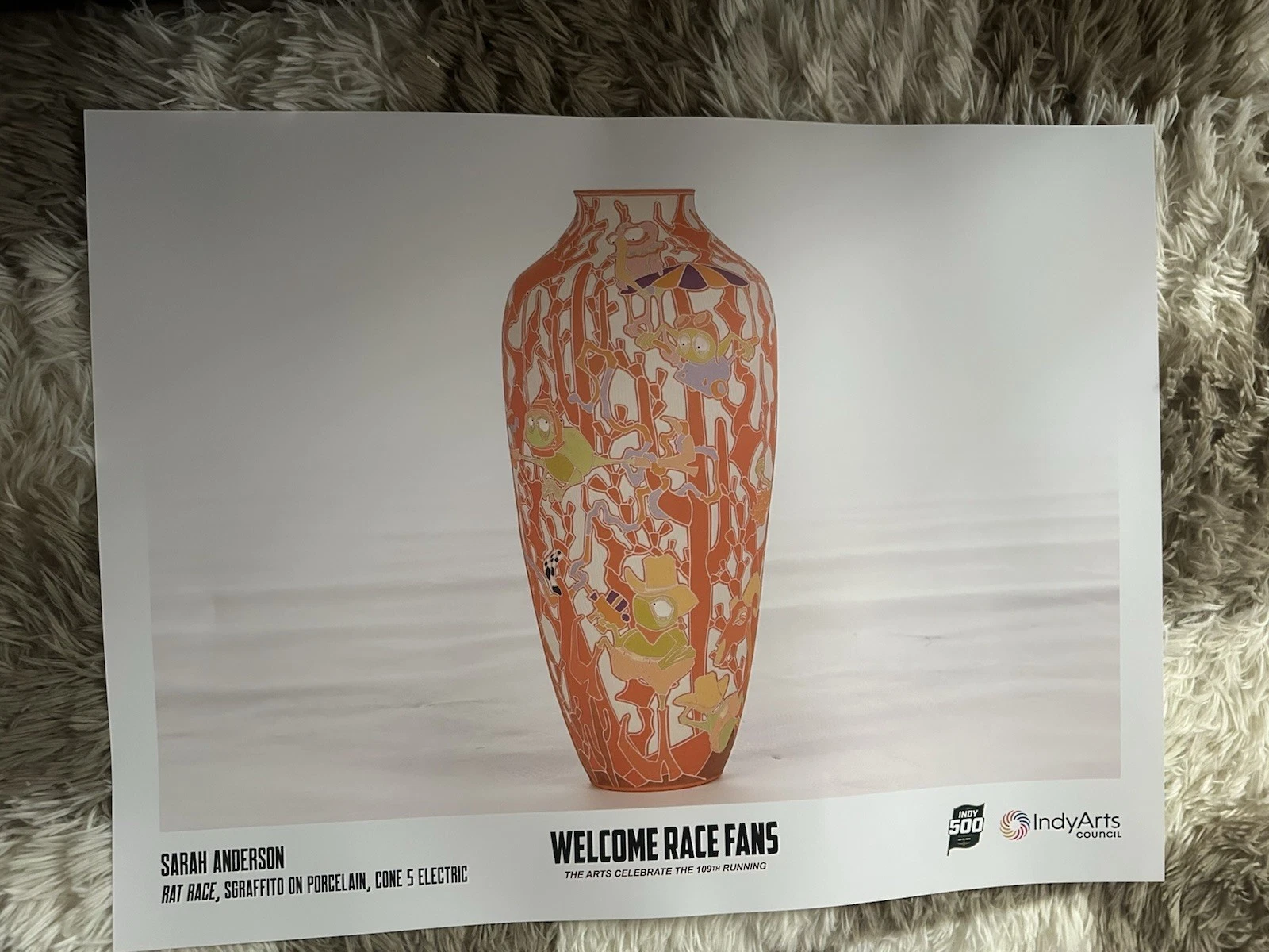 2025 Indianapolis 500 Poster 