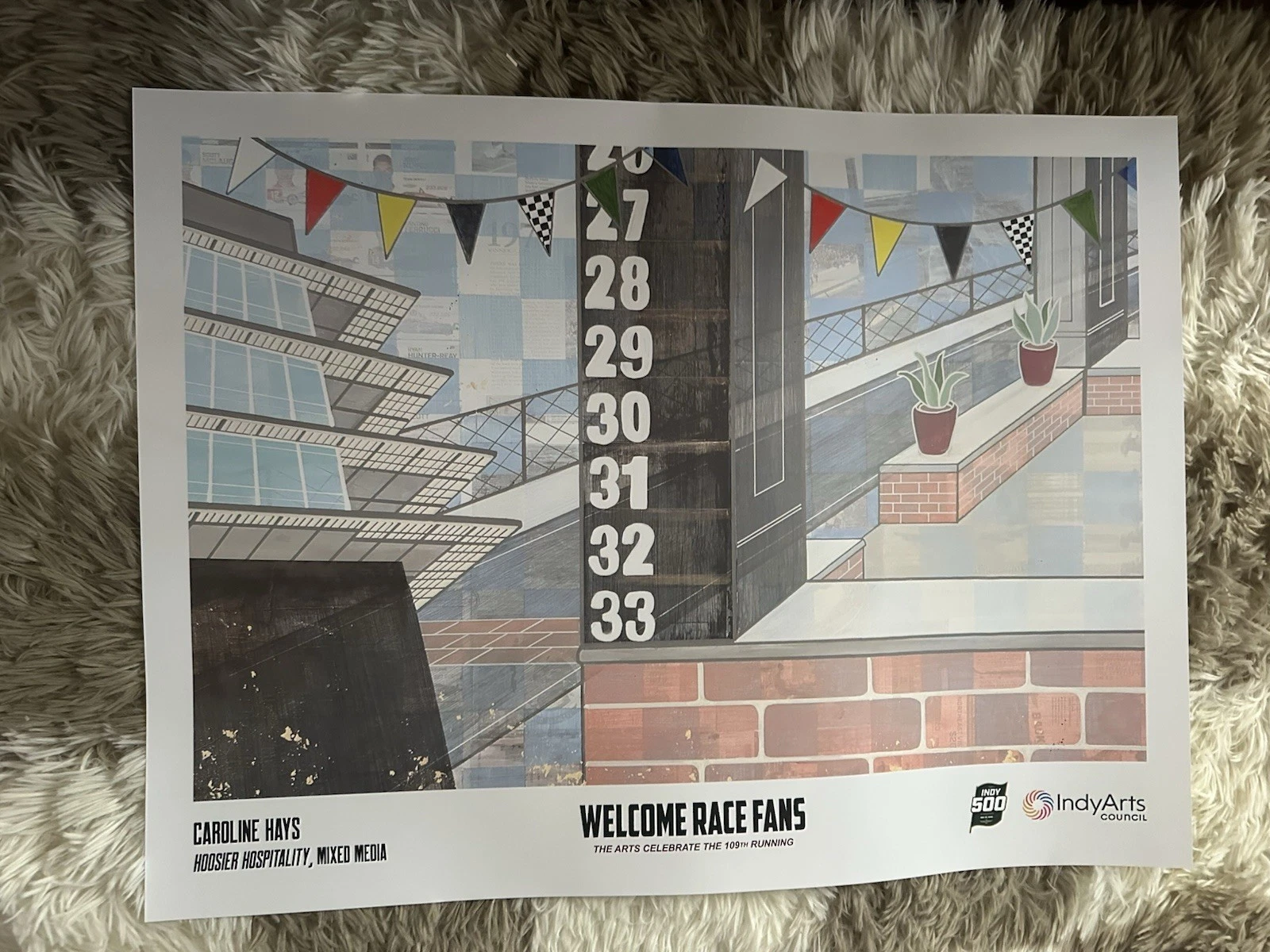 2025 Indianapolis 500 Poster 