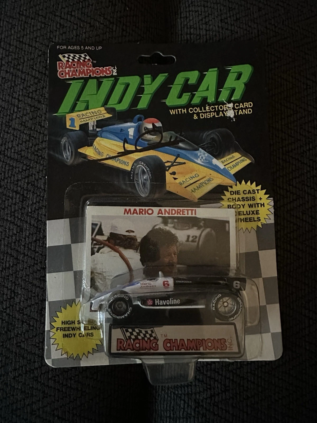 Indianapolis 500 1:64 DieCast Signed Mario Andretti Indy Car Autographed