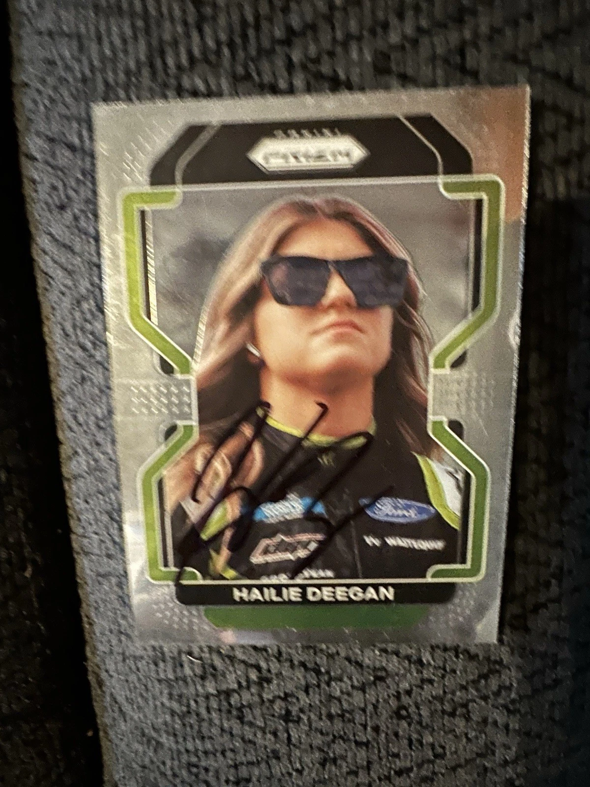 Signed Trading Card Indy Nxt Car Indianapolis 500 Hailie Deegan NASCAR