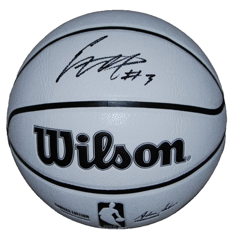 EGOR DEMIN signed Wilson NBA basketball (BYU COUGARS) NBA DRAFT 2025 BECKETT