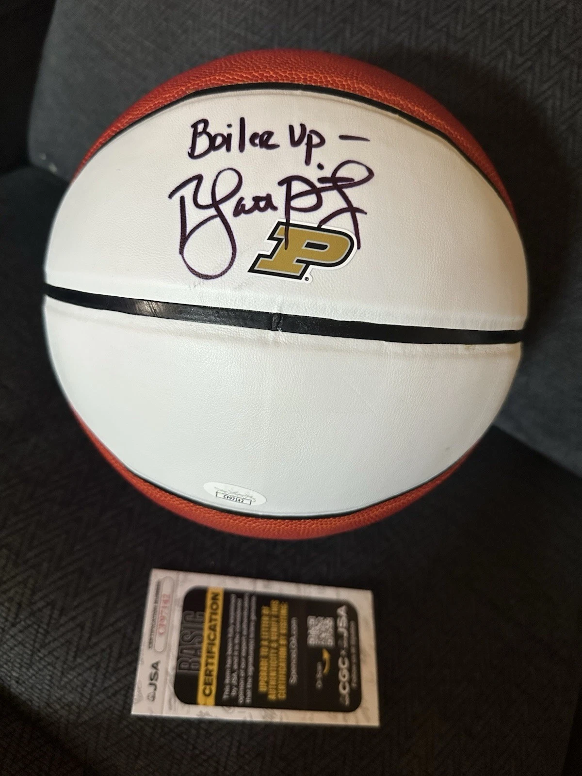Matt Painter Signed NCAA Basketball Autographed JSA COA Authentication Purdue