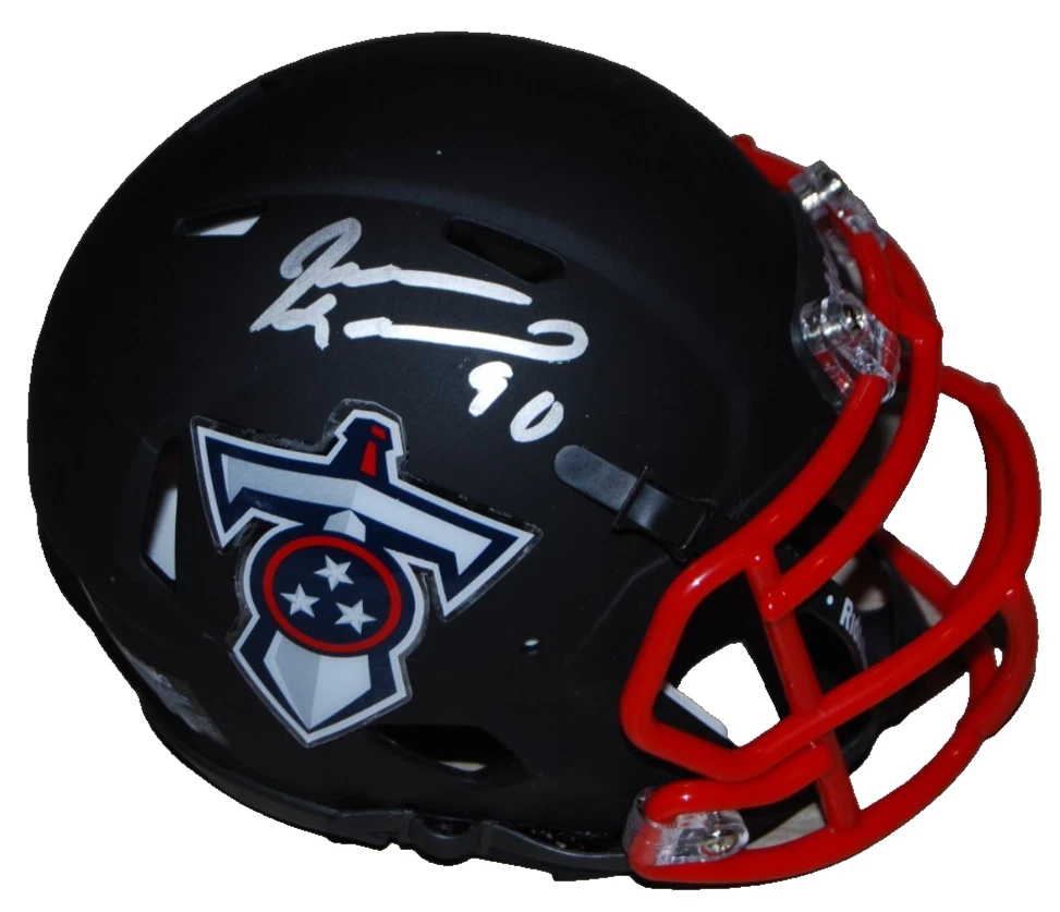 JEVON KEARSE signed (TENNESSEE TITANS) mini football helmet BECKETT BAS BS38385