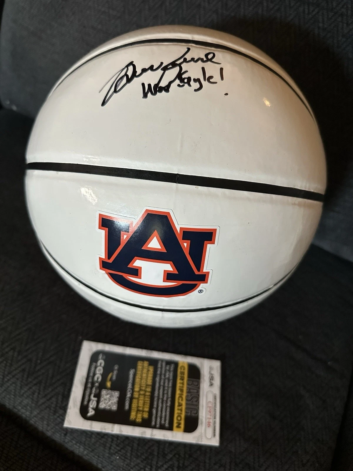 Coach Bruce Pearl Signed NCAA Basketball JSA COA Authentication Auburn Tigers