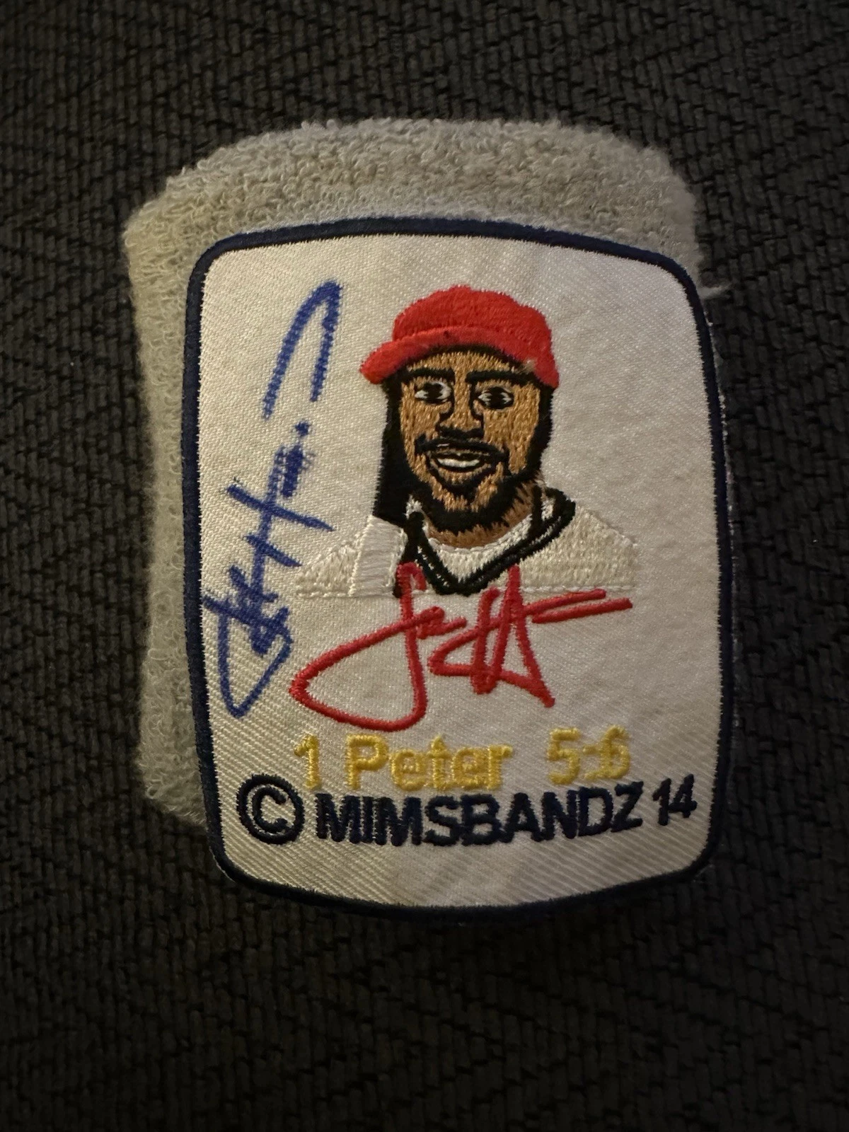 Josh Harrison Signed Pittsburgh Pirates Wrist Sweat Band