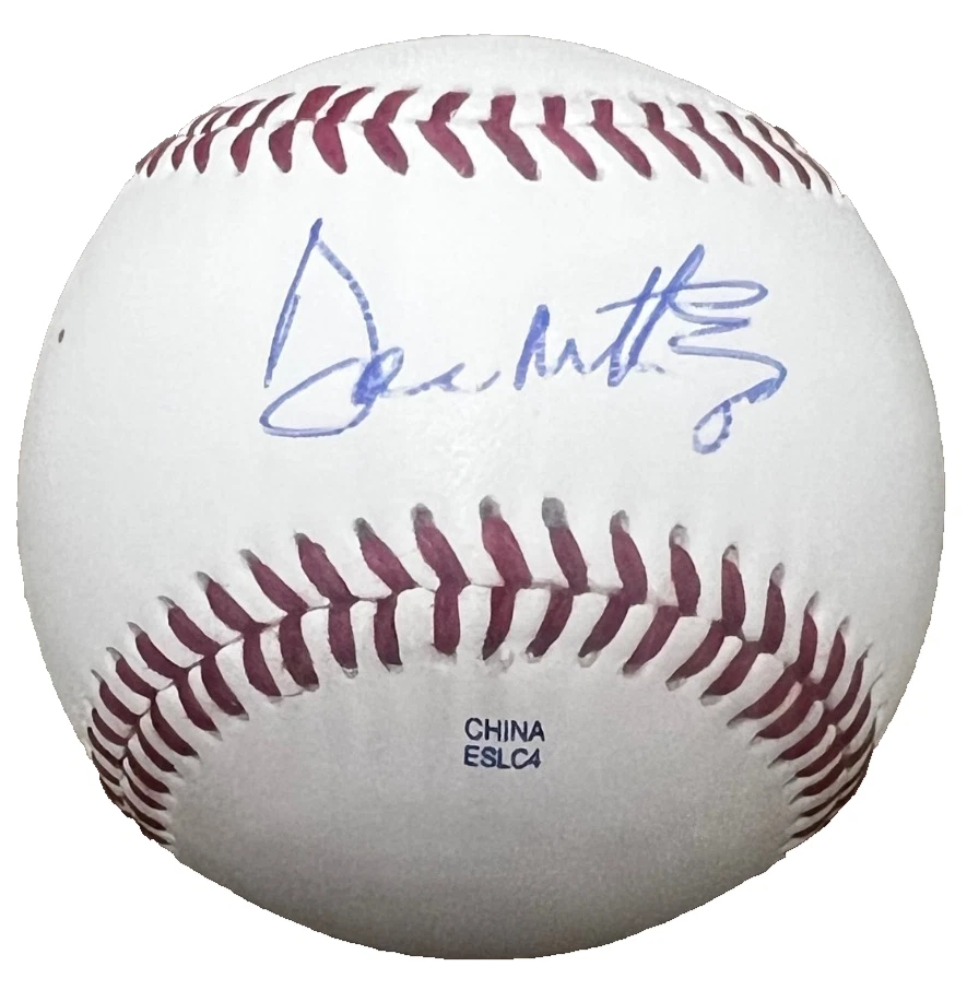 DON MATTINGLY signed (NEW YORK YANKEES) Minor League baseball BECKETT BT78150