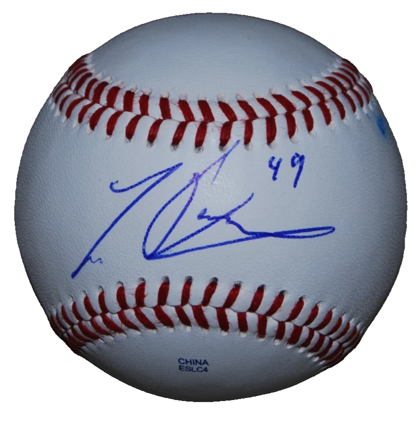 LEONARDO JIMENEZ signed (TORONTO BLUE JAYS Minor League baseball BECKETT BT78146