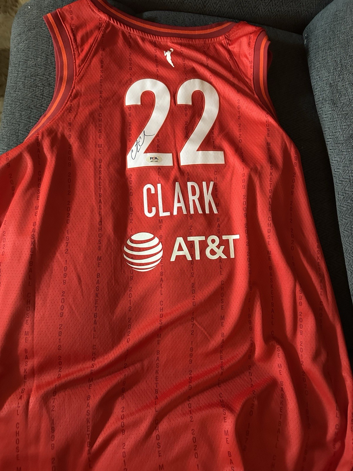 Caitlin Clark SIGNED Indiana Fever Nike Explorer Jersey PSA Authenticated XL