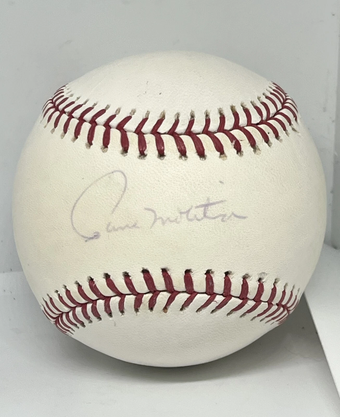 Paul Molitor Blue Jays Brewers signed Official MLB Baseball Ball Beckett