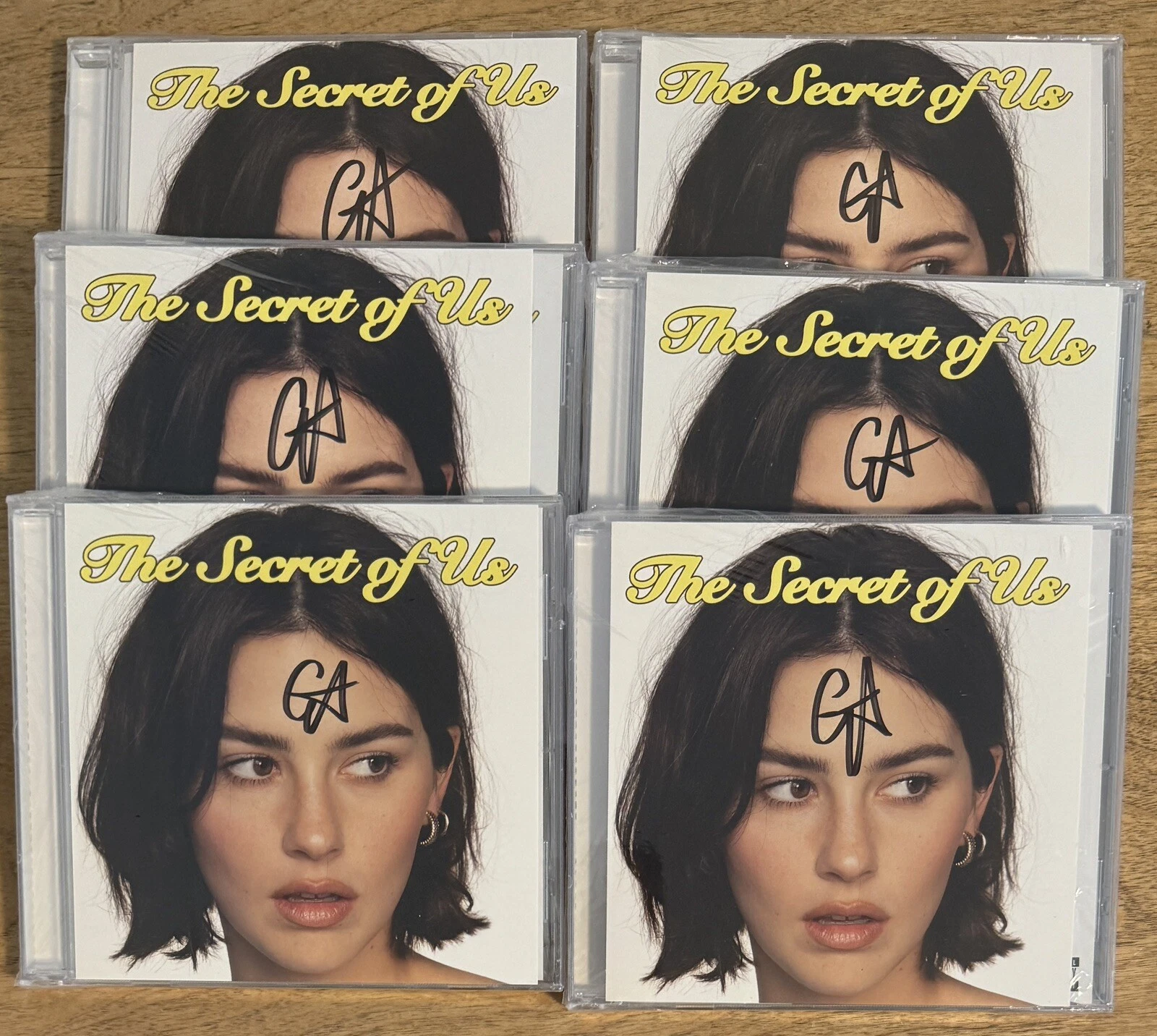 Gracie Abrams Secret Of Us CD & Signed Art Card Autographed SEALED Taylor Swift