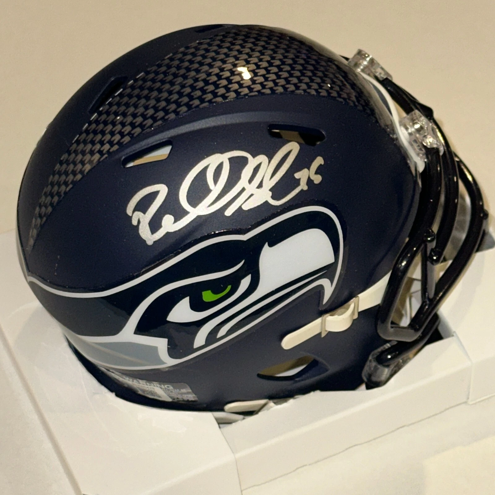 RICHARD SHERMAN Signed Seattle SEAHAWKS Mini-helmet Beckett Auth. (BAS)