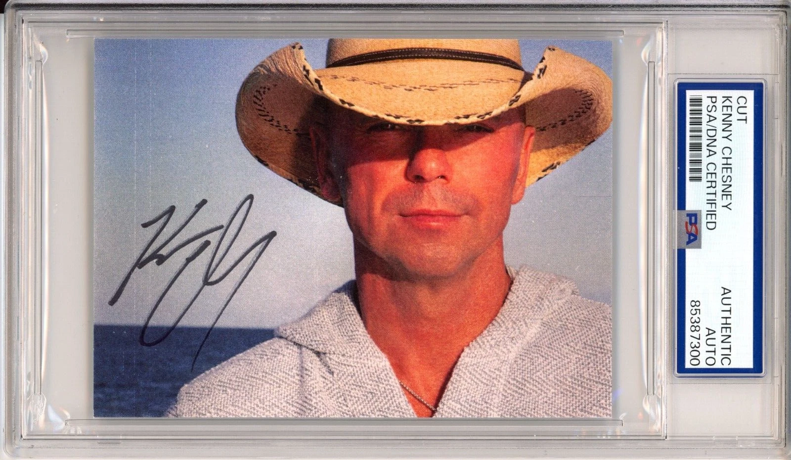 SIGNED Kenny Chesney Born CD Cover Album Art Card PSA DNA COA Certified RARE