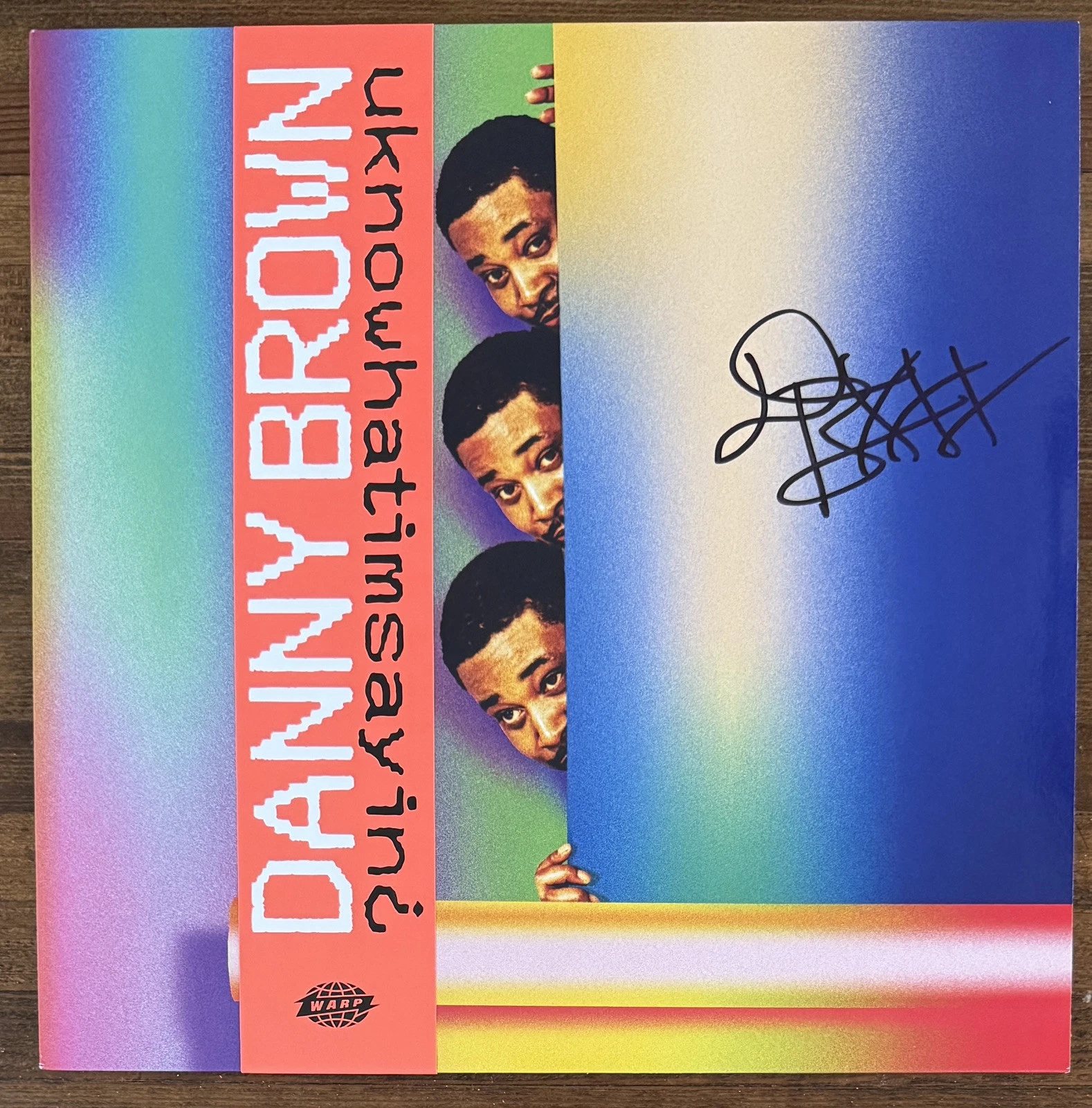 SIGNED Danny Brown ‎uknowhatimsayin Autographed VINYL LP BAS Beckett Authentic