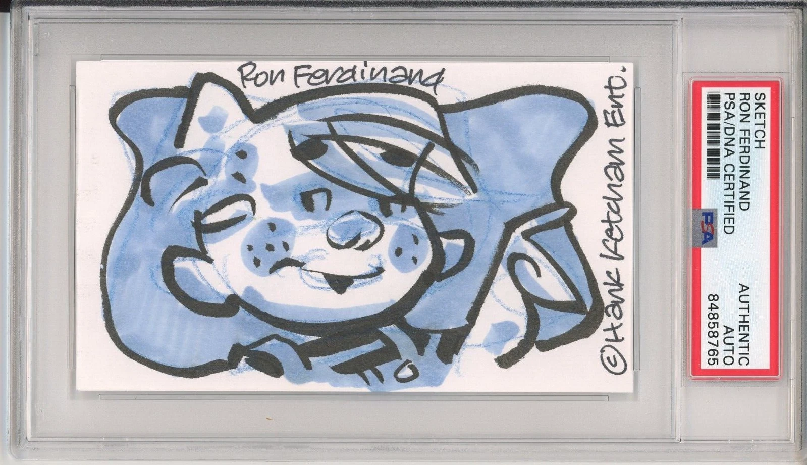 Dennis The Menace 1/1 Drawing Sketch Signed & Drawn by Ron Ferdinand PSA DNA COA