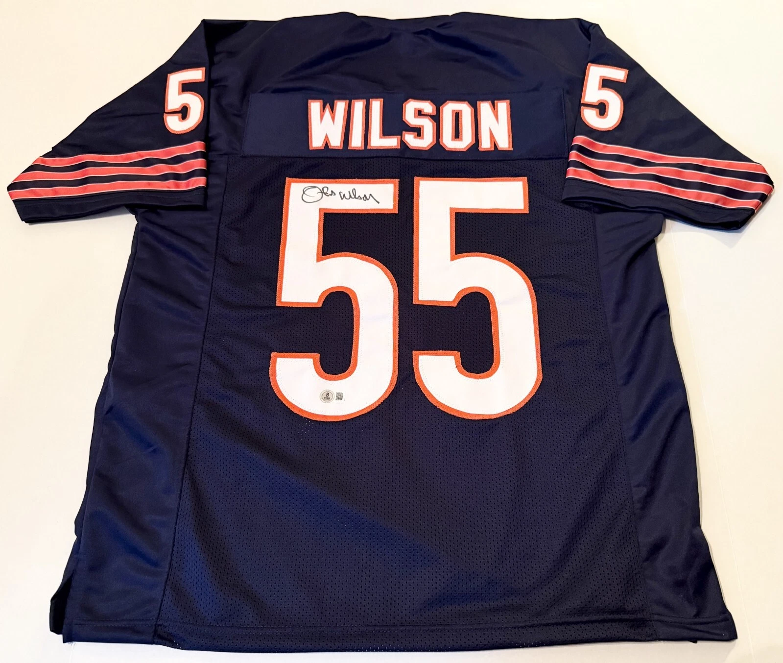 Otis Wilson Chicago Bears signed Custom jersey Beckett Witnessed