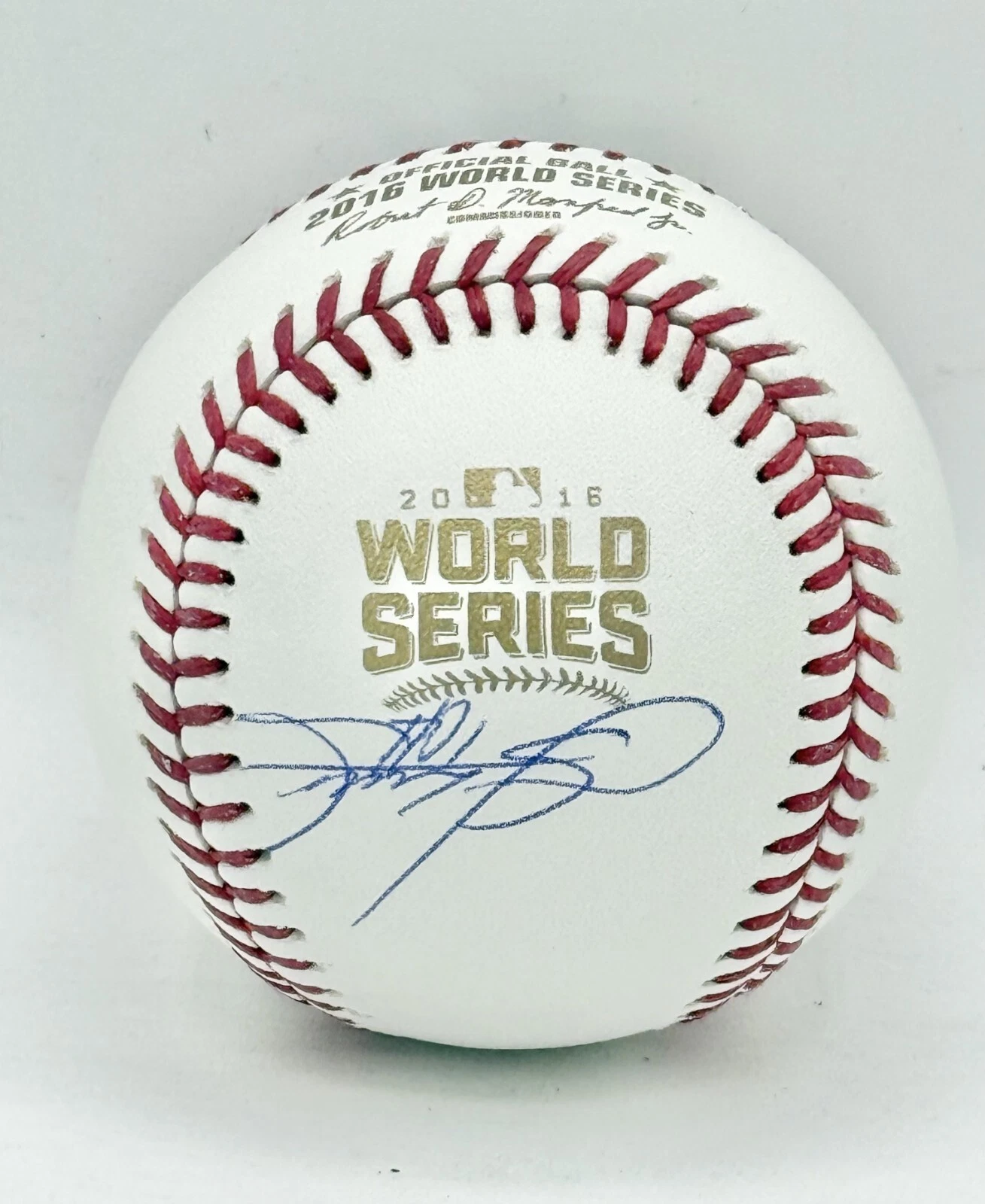 Sammy Sosa Chicago Cubs signed 2016 World Series Baseball Ball Beckett Witnessed