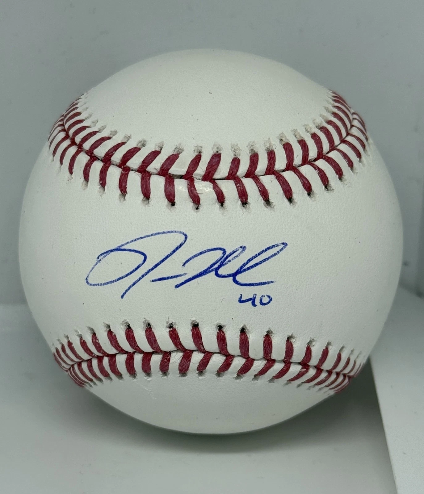 Nick Lodolo Cincinnati Reds signed Official MLB Baseball Ball Beckett Witnessed