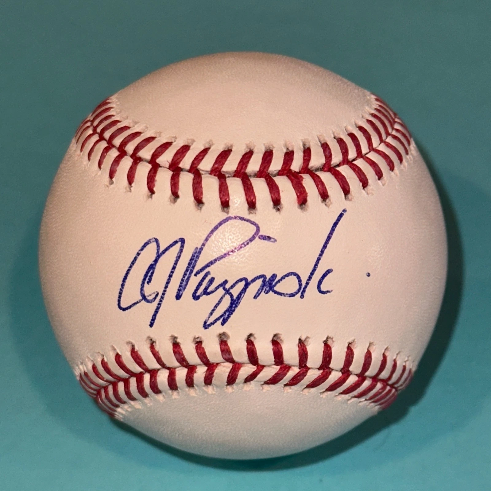A.J. PIERZYNSKI (White Sox) Signed Official MLB Baseball Beckett (BAS)