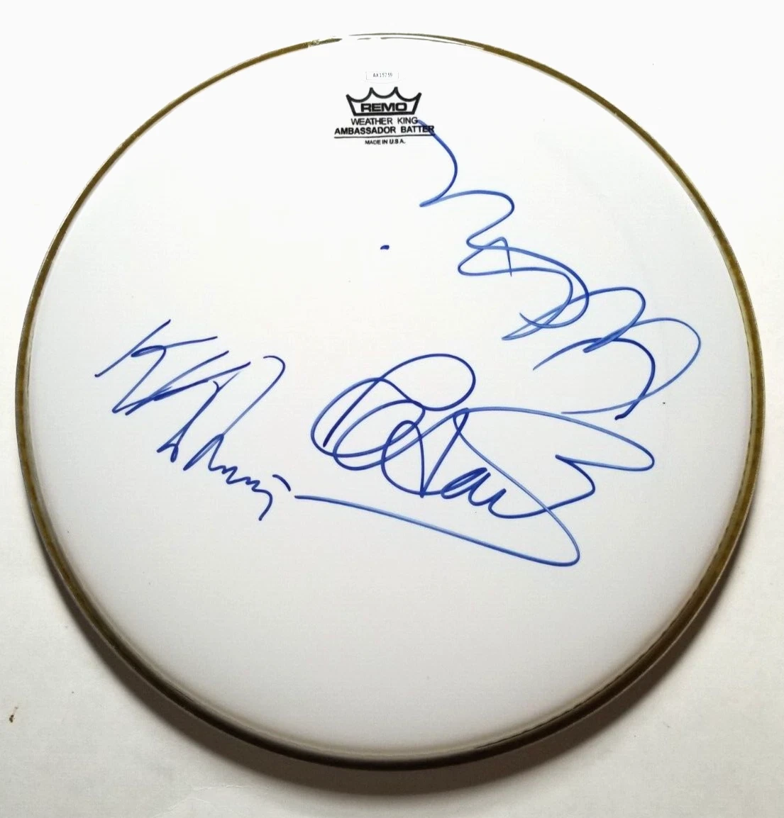 Judas Priest REAL hand SIGNED 12