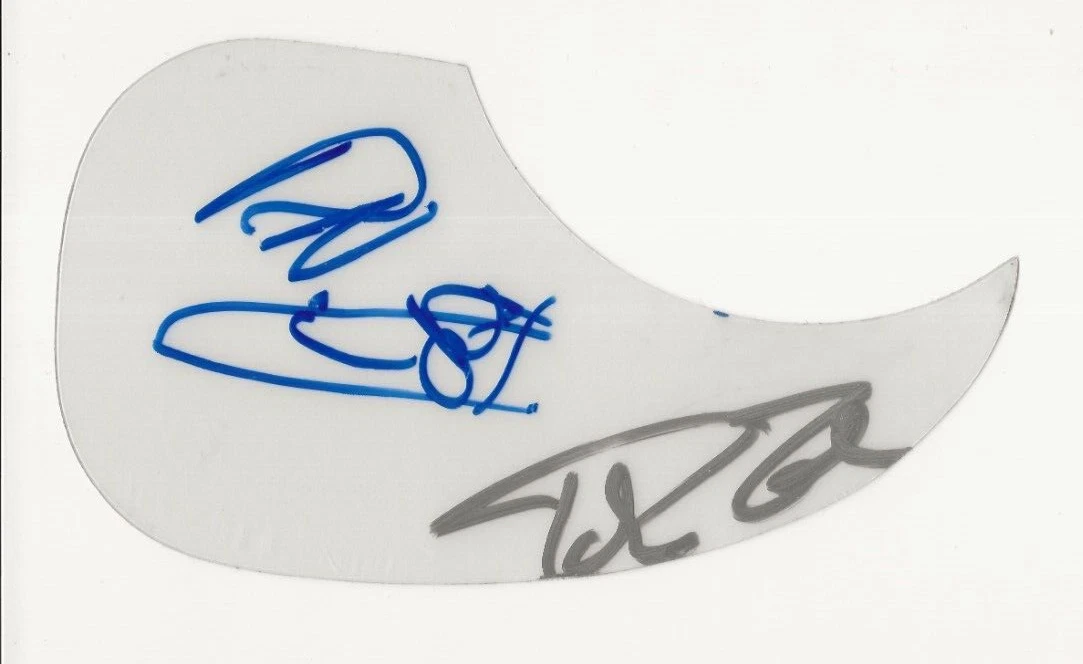 Cheap Trick REAL SIGNED Acoustic Guitar Pickguard COA Autographed Robin Rick