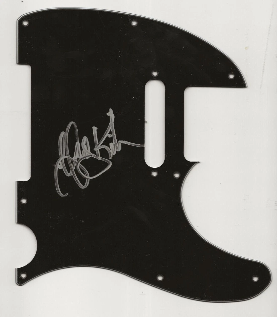 Greg Kihn REAL hand SIGNED Guitar Pickguard COA Autographed The Greg Kihn Band