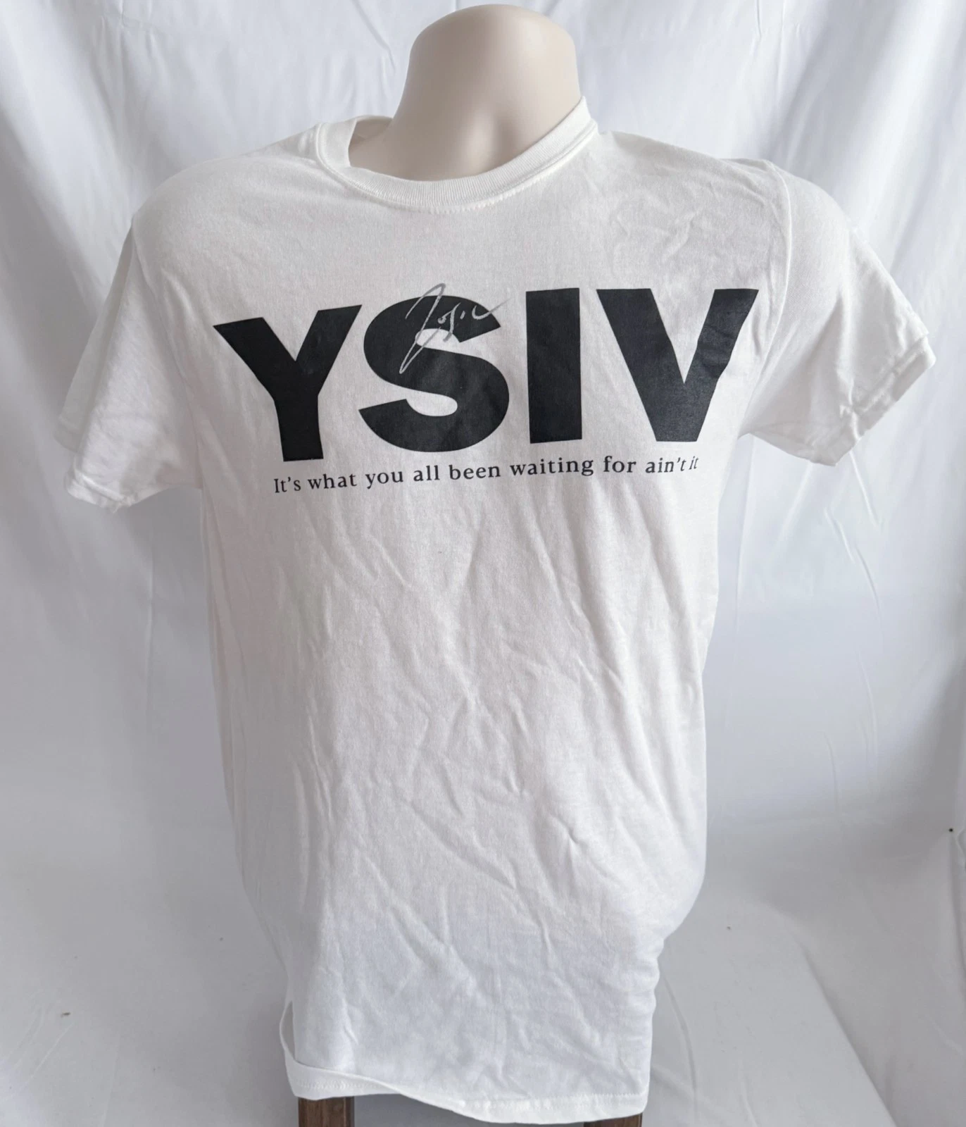 LOGIC rapper REAL hand SIGNED Autographed Ltd Ed YSIV Shirt  Sz Small NEW COA S