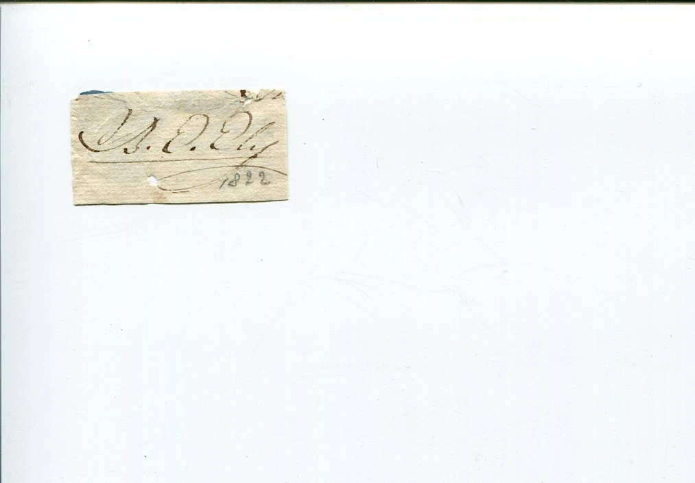 Bowyer Edward Sparke Bishop of Ely Chester Signed Autograph