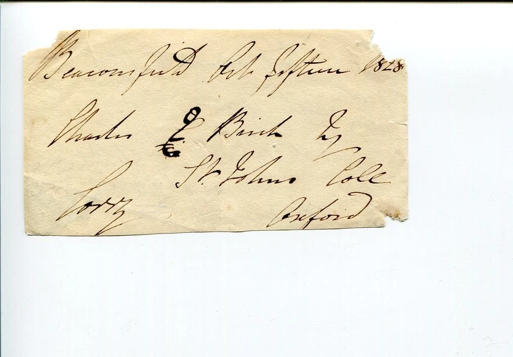 Armar Lowry-Corry 3rd Earl Belmore Member Parliament Fermanagh Signed Autograph