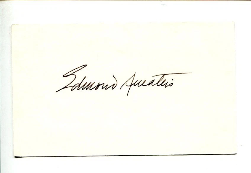 Edmond Amateis Sculptor Artist Acacia Griffins Baltimore War Signed Autograph