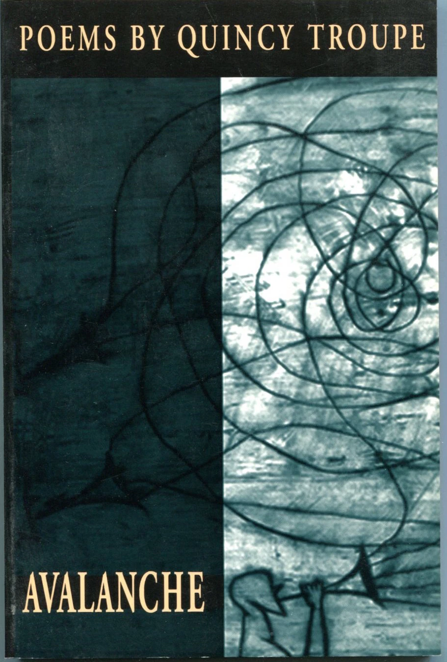 Quincy Troupe Avalanche Rare Poet Author Signed Autograph 1st Edition Book