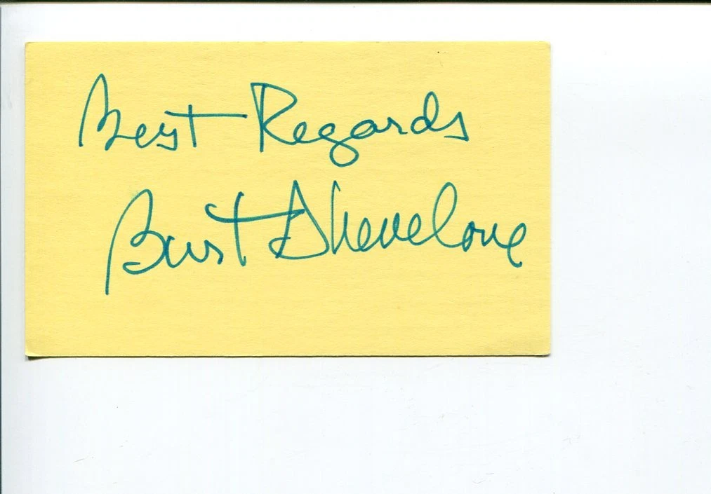 Burt Shevelove A Funny Thing Happened on the Way to the Forum Signed Autograph