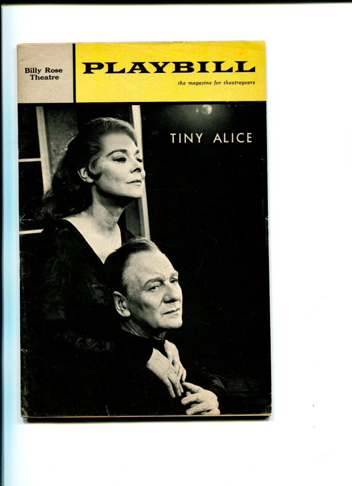 Edward Albee Tiny Alice Signed Autograph Opening Night Broadway Playbill