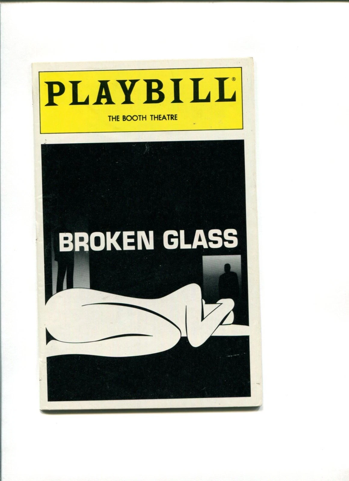 Arthur Miller Broken Glass Signed Broadway Play Opening Night Autograph Playbill