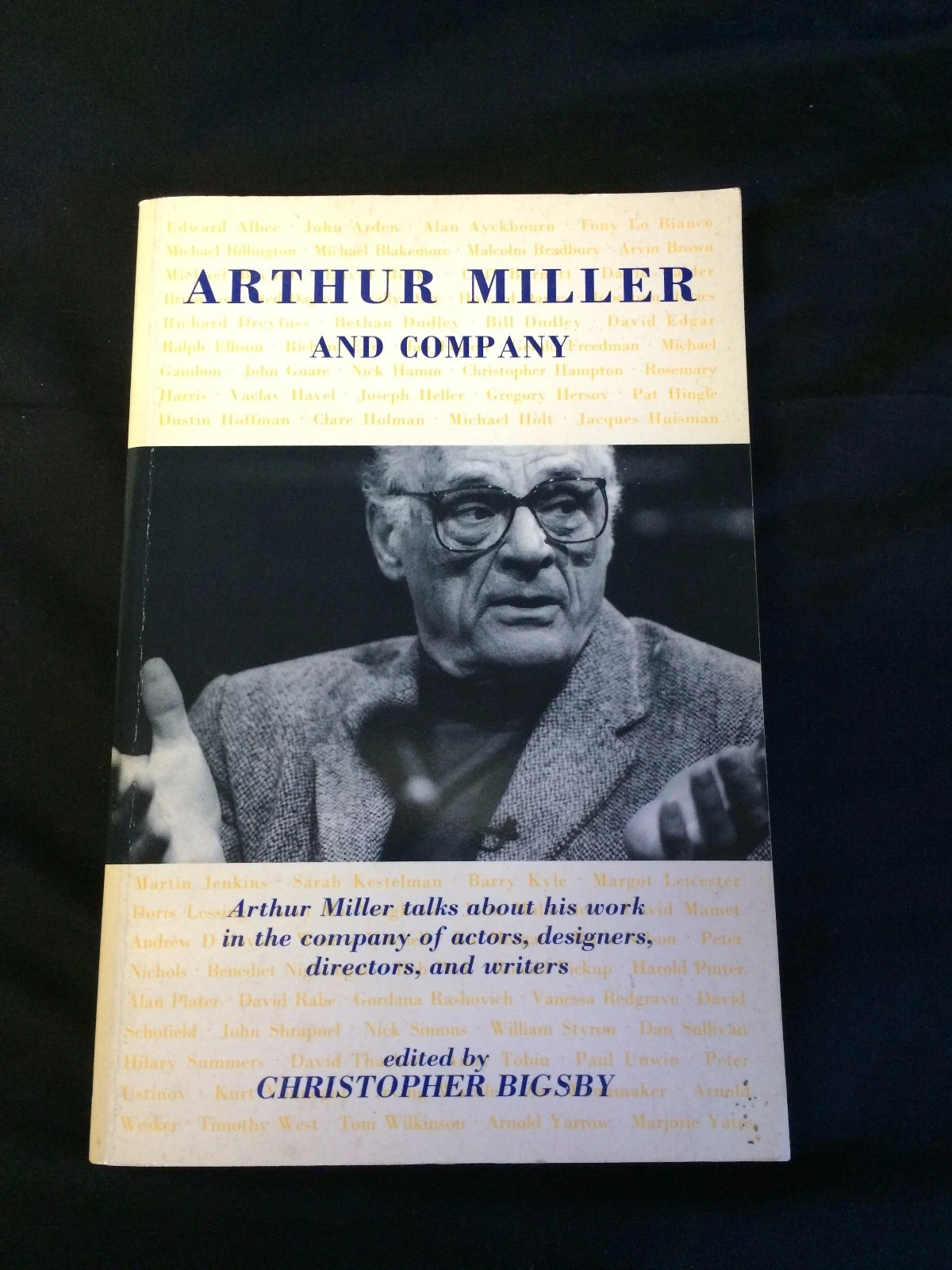 Arthur Miller And Company Rare Signed Autograph Book