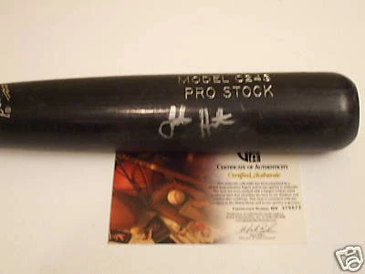 John Hester Arizona Diamondbacks Baltimore Orioles Signed Autograph Bat