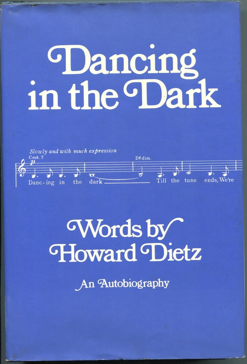 Howard Dietz Broadway Musical Lyricist Songwriters HOF Signed Autograph Book