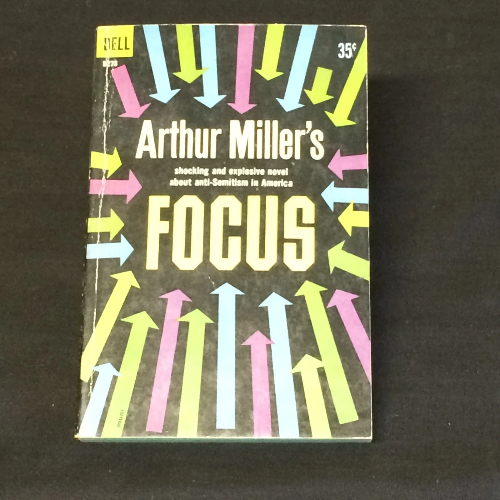 Arthur Miller Author Playwrigh Focus Signed Autograph 1st Edition Paperback Book