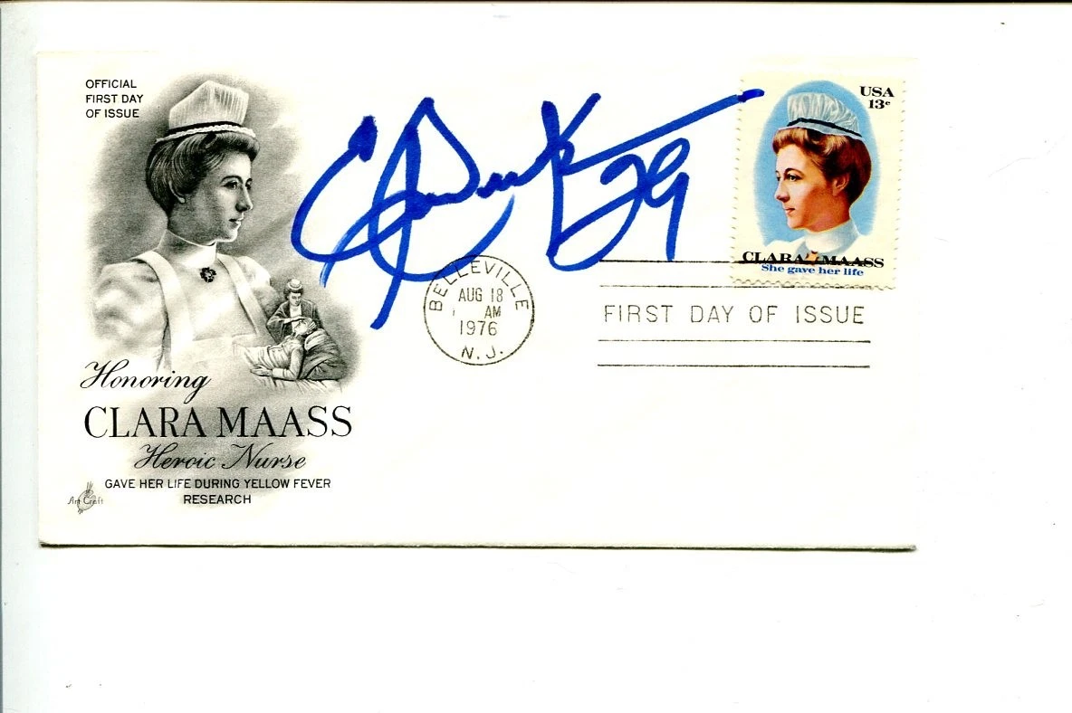 Eric Dickerson St. Louis Rams Colts SMU Mustangs HOF Signed Autograph FDC