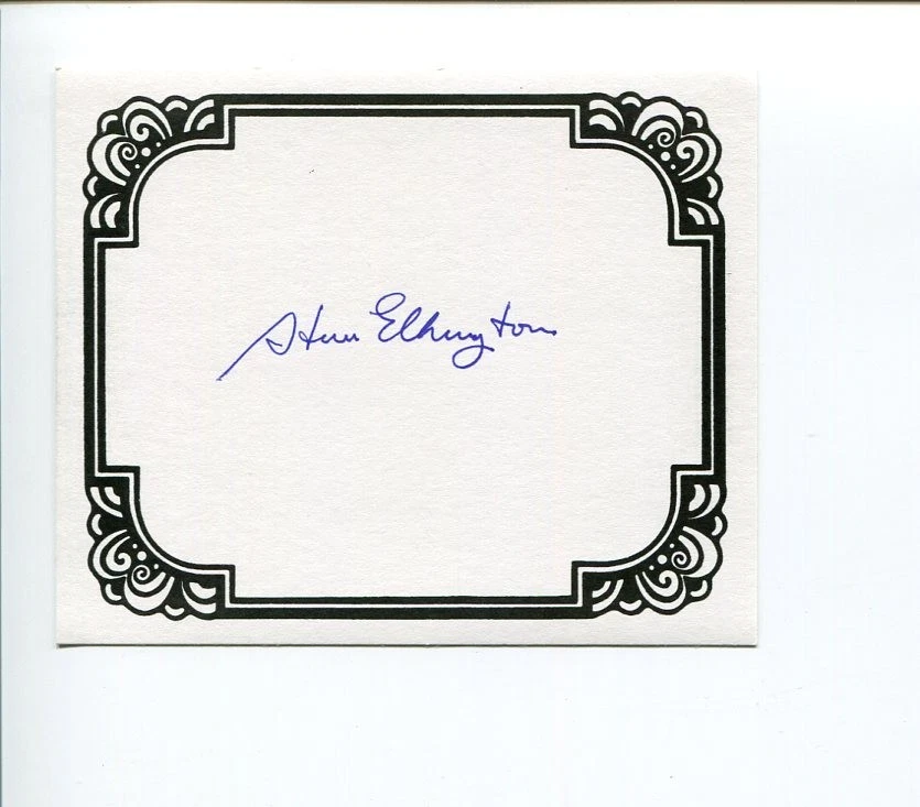 Steve Elkington 1995 PGA Championship Champ Golf Signed Autograph Bookplate