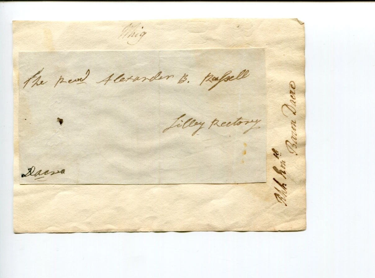 THOMAS BRAND 20TH BARON DACRE MP HERTFORDSHIRE HELSTON SIGNED AUTOGRAPH COLLECTIBLE MEMORABILIA