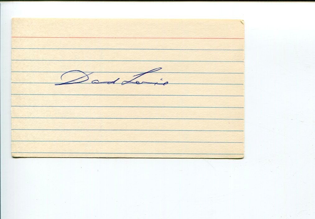David Levine Famous New York Caricature Cartoonist Artist Signed Autograph