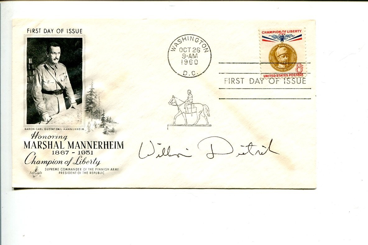 WILLIAM DIETRICH PULITZER PRIZE WINNER AUTHOR JOURNALIST SIGNED AUTOGRAPH FDC COLLECTIBLE MEMORABILIA
