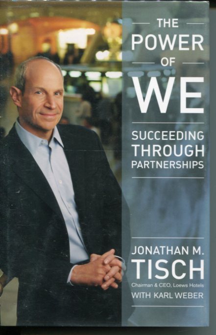 Jonathan Tisch Loews CEO NY New York Giants Owner Signed Autograph 1st Ed Book
